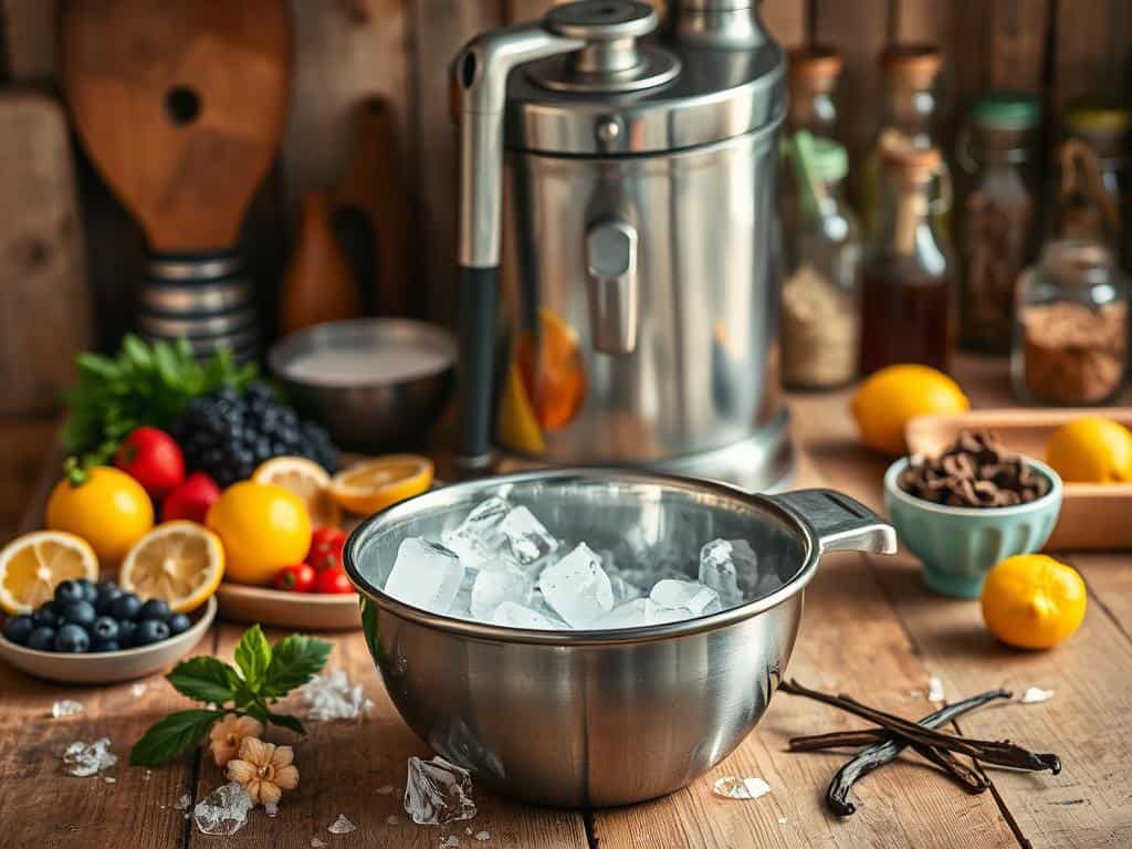 Eiszubereitung Zutaten