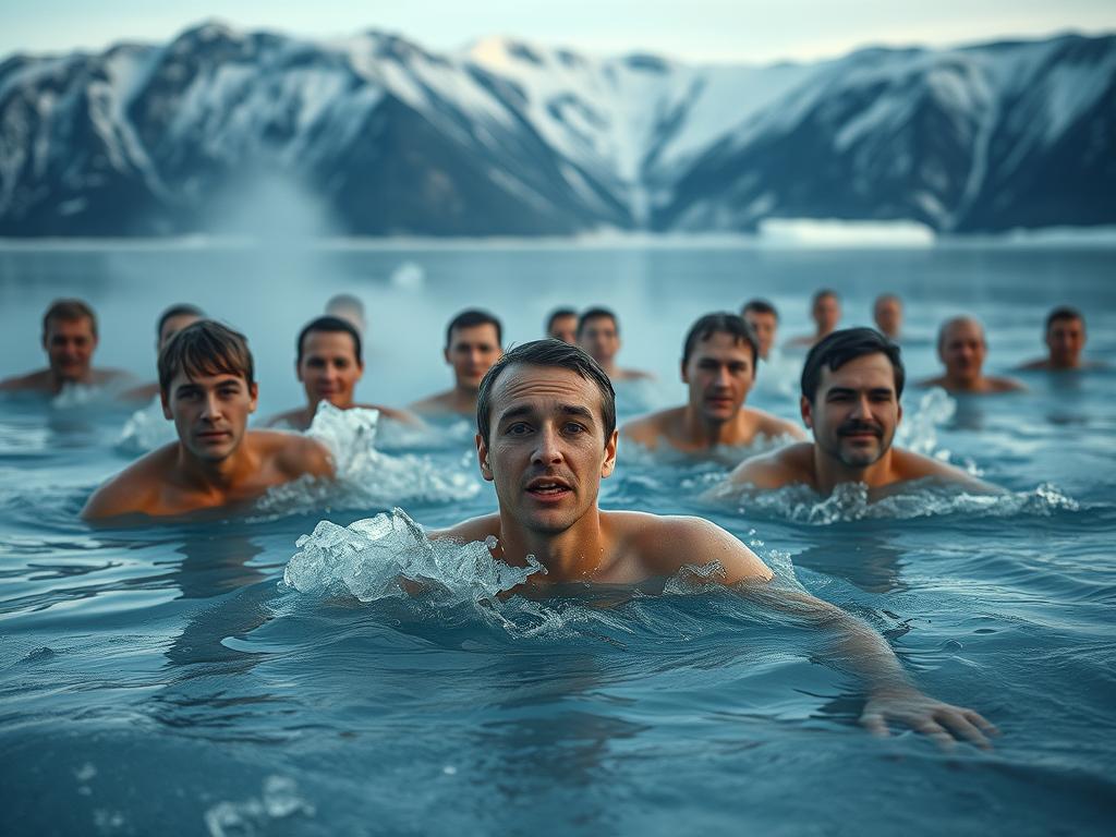 Erfahrungsberichte über Eisschwimmen