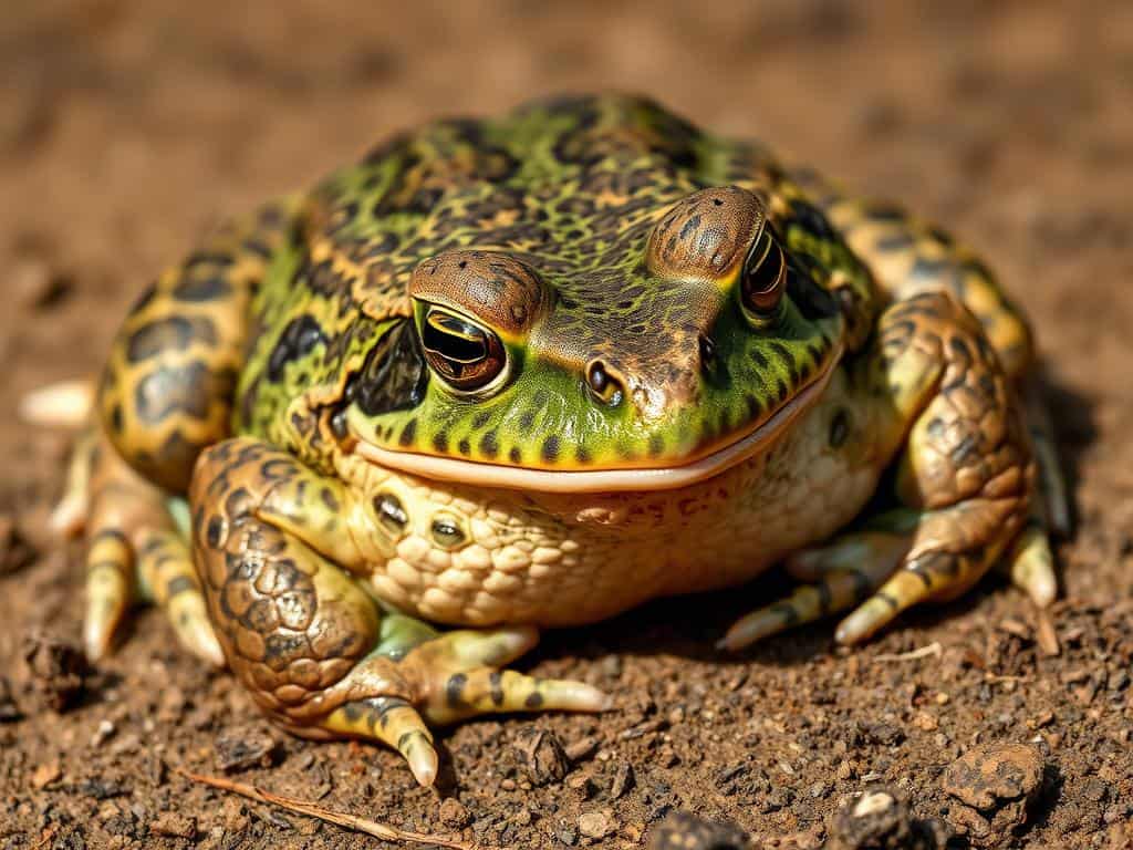 Hautmuster Wechselkröte Erdkröte