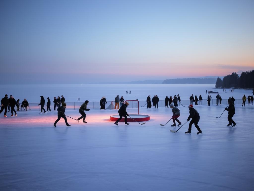 Pond Hockey Spielablauf