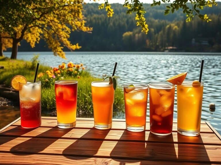 Mehr über den Artikel erfahren Saisonale Getränke – Was passt zu Frühling, Sommer, Herbst und Winter am See?