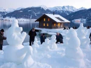 Mehr über den Artikel erfahren Schneeskulpturen am See gestalten: Tipps für kreative Projekte