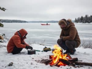 Mehr über den Artikel erfahren Survival-Training am See: Überlebenstechniken im Winter