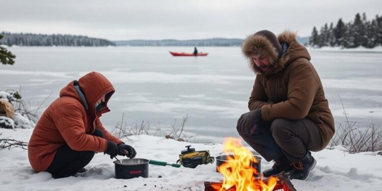 Survival-Training am See
