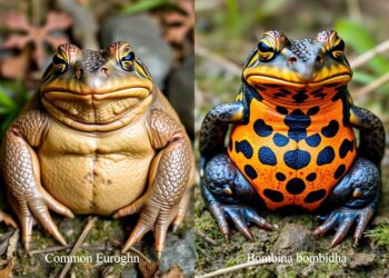 Unterscheidungsmerkmale: Wechselkröte oder Erdkröte?