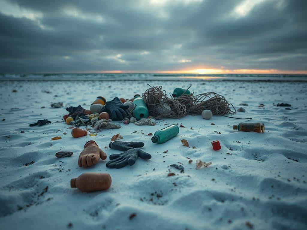 Winterstrandmüll Typen