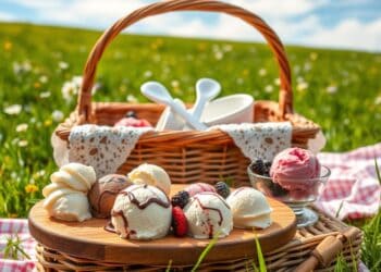 Eis-Desserts zum Selbermachen: Kreative Ideen für den Picknickkorb