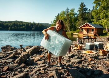 Eis am See - Tipps zum richtigen Transport und zur Aufbewahrung