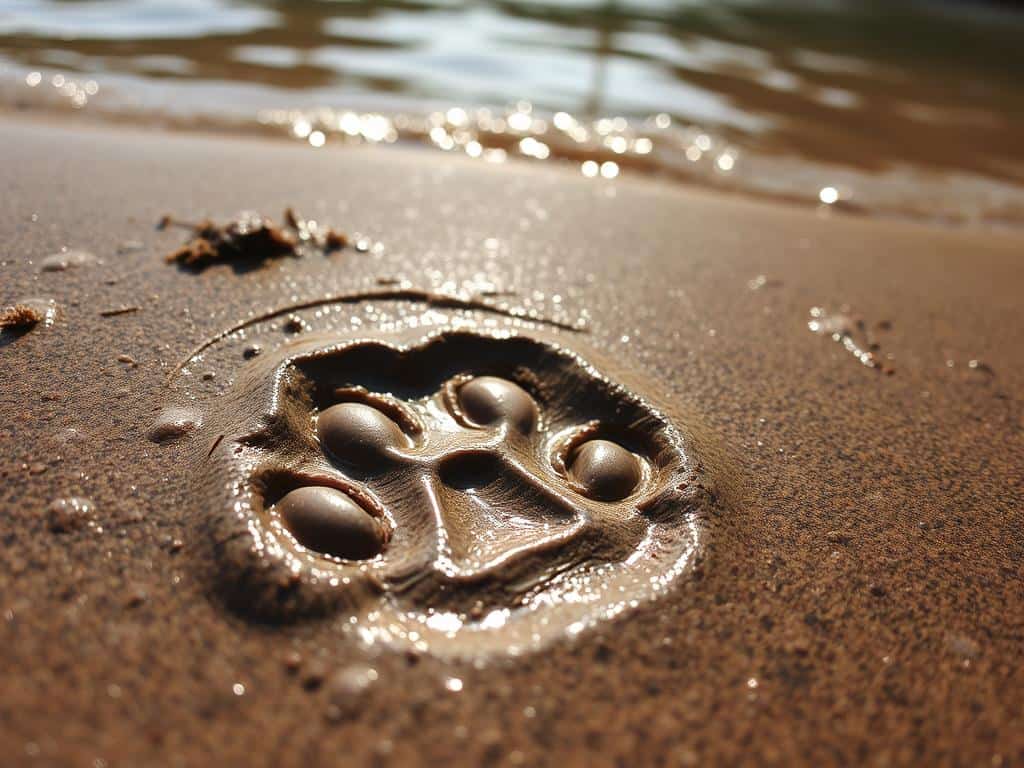 Fischotter-Trittsiegel