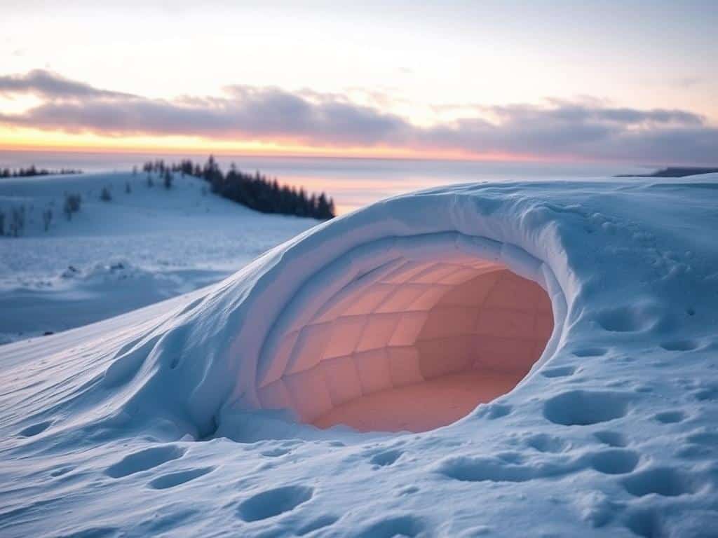 Schneehöhle Bauanleitung