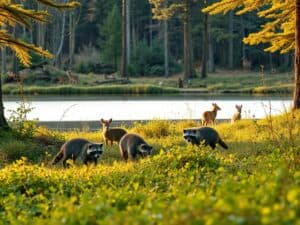 Mehr über den Artikel erfahren Waschbären als invasive Art: Auswirkungen auf lokale Tierarten am See