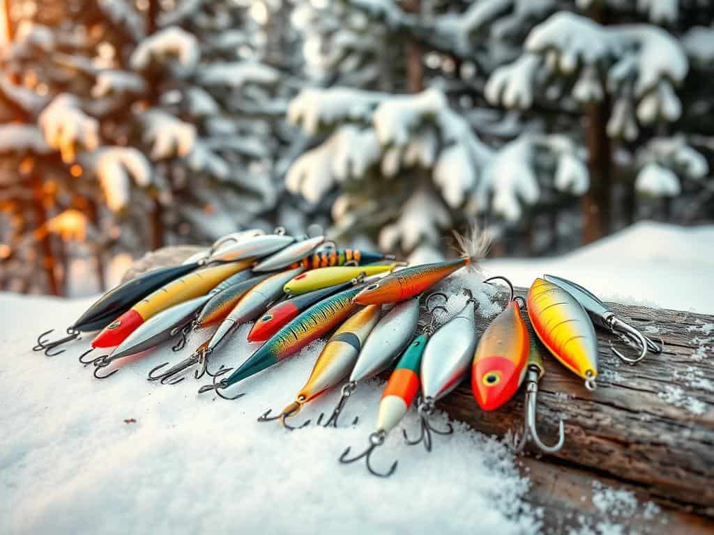 Winterköder für verschiedene Fischarten