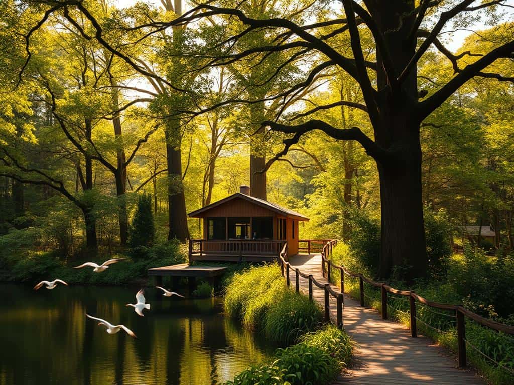 Du betrachtest gerade Bau einer Naturbeobachtungsstation am See