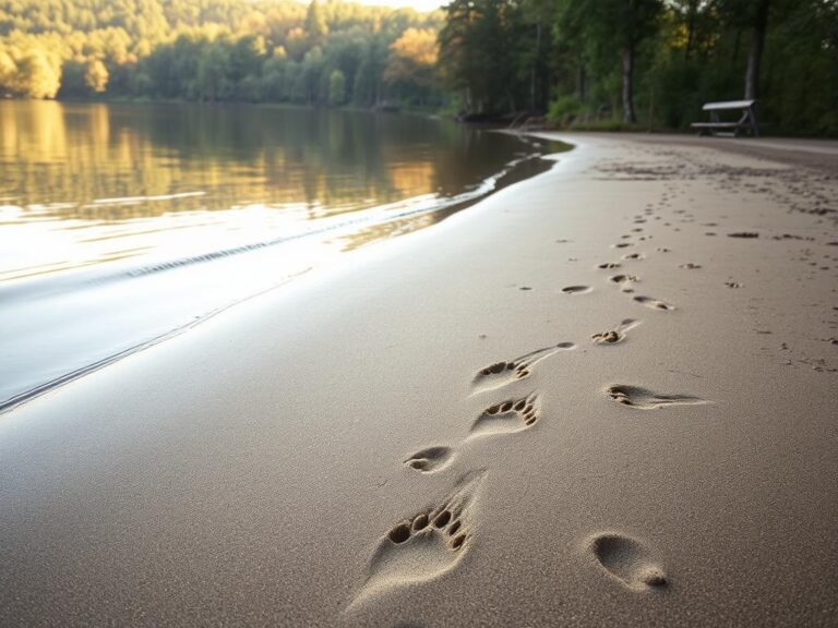 Mehr über den Artikel erfahren Die Spuren des Waschbären – Wie man seine Anwesenheit am See erkennt