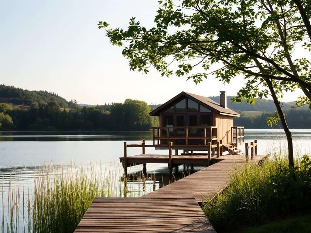 Planung einer Naturbeobachtungsstation am Seeufer