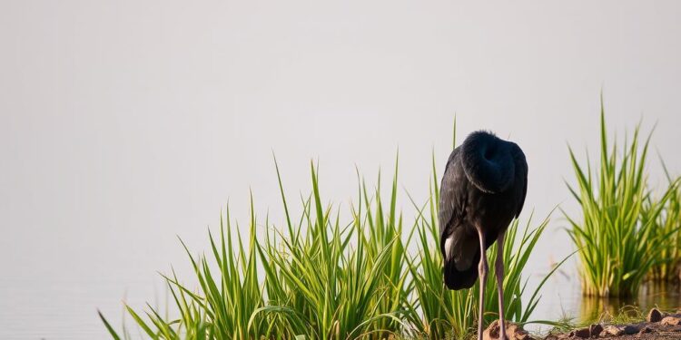 Schwarzstorch am See: Lebensraum, Verhalten und Besonderheiten