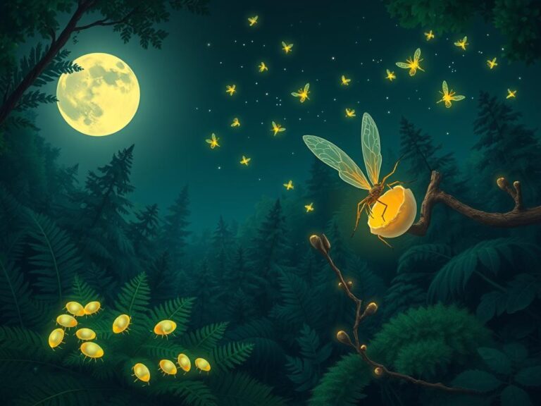 Mehr über den Artikel erfahren Die Lebensweise der Glühwürmchen: Vom Ei bis zum leuchtenden Erwachsenen